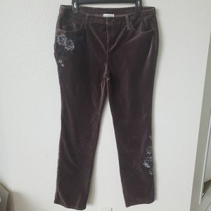 Sundance posh Velveteen jeans size 31